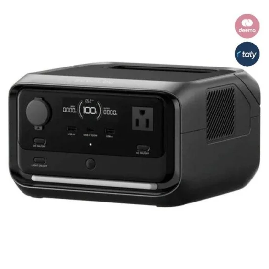 EcoFlow River 3 Plus 1200W Portable Power Station – Black